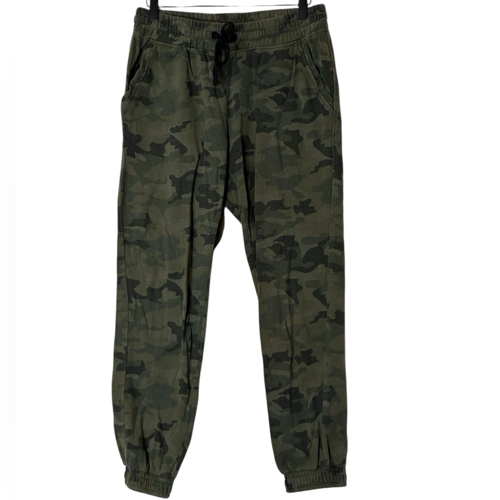 Cotton On | Green camo banded joggers sweatpants
